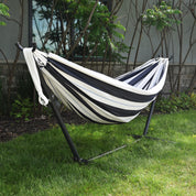 Double Sunbrella® Hammock with Stand (280cm) - Harbor