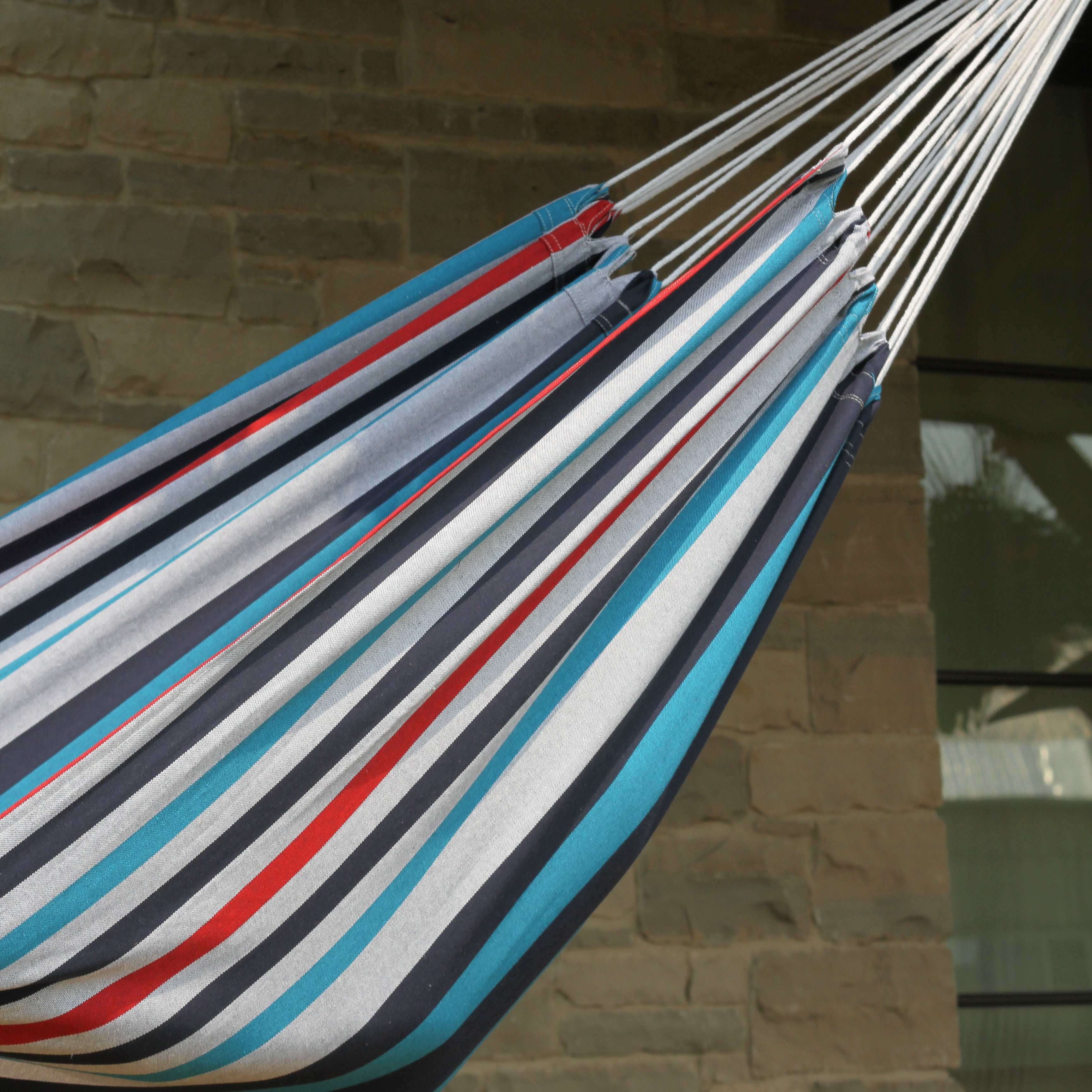 Brazilian Style Cotton Hammock - Denim