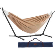 Double Sunbrella® Hammock with Stand (280cm) - Sand