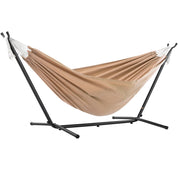 Double Sunbrella® Hammock with Stand (280cm) - Sand