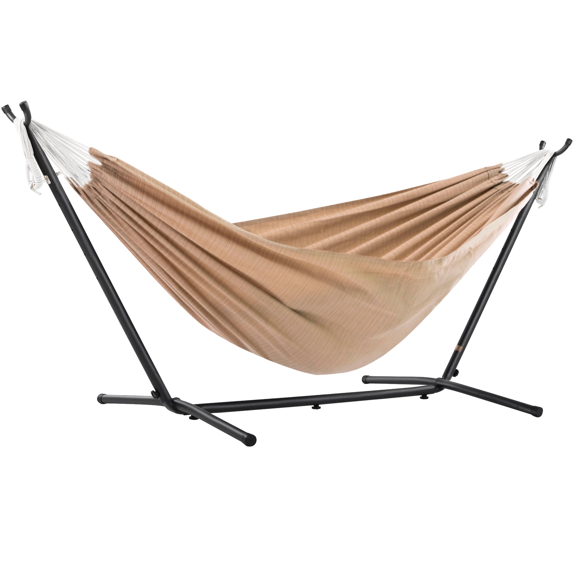 Double Sunbrella® Hammock with Stand (280cm) - Sand