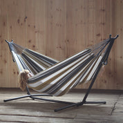 Double Cotton Hammock with Stand (250cm) - Desert Moon