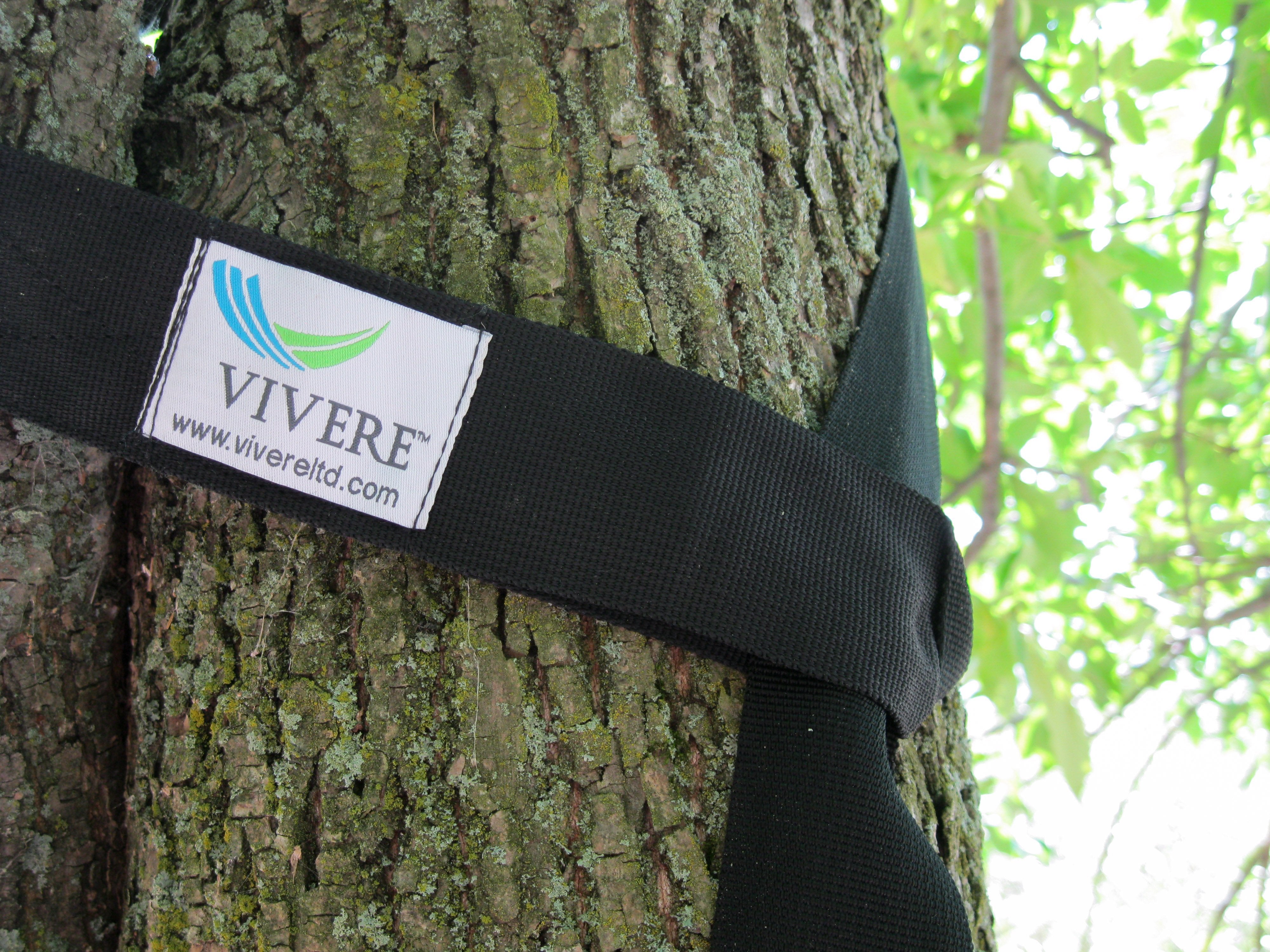 Vivere Eco-Friendly Hammock Tree Straps (2 Pack)